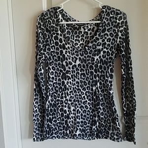 Express L/S Animal Print Tee